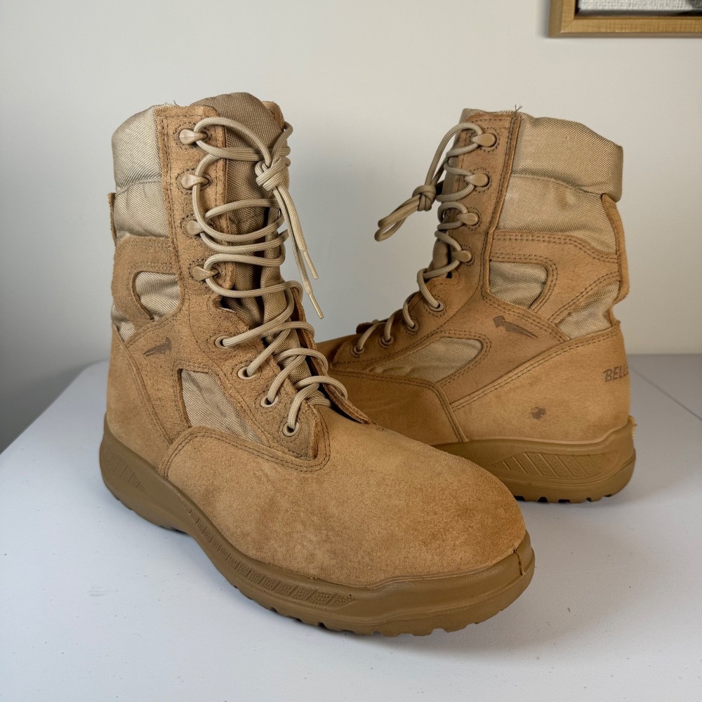 Belleville 310 Hot Weather Tactical Lace Up Military Boots 10.5 Regular Suede